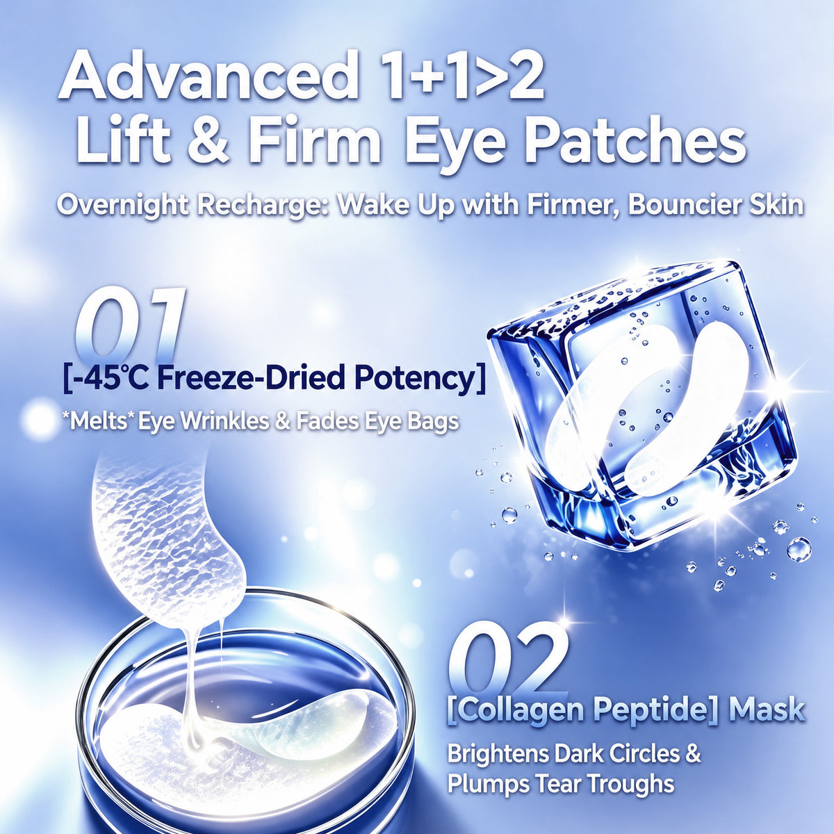 CKA Anti-Aging Collagen Freeze-Dried Essence Eye Mask