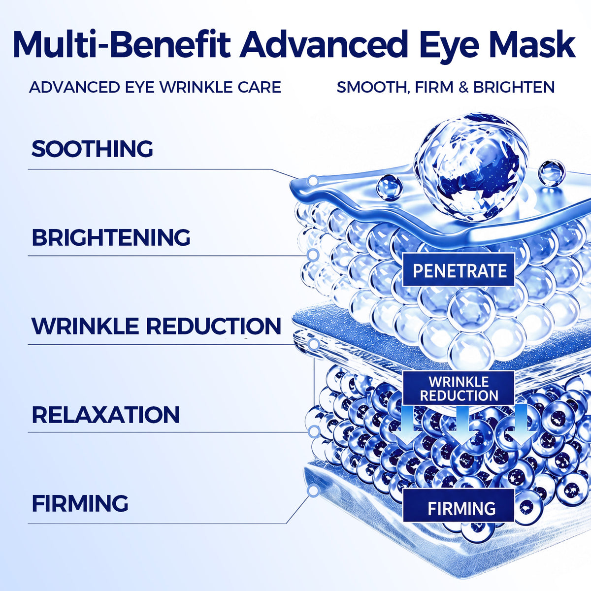 CKA Anti-Aging Collagen Freeze-Dried Essence Eye Mask