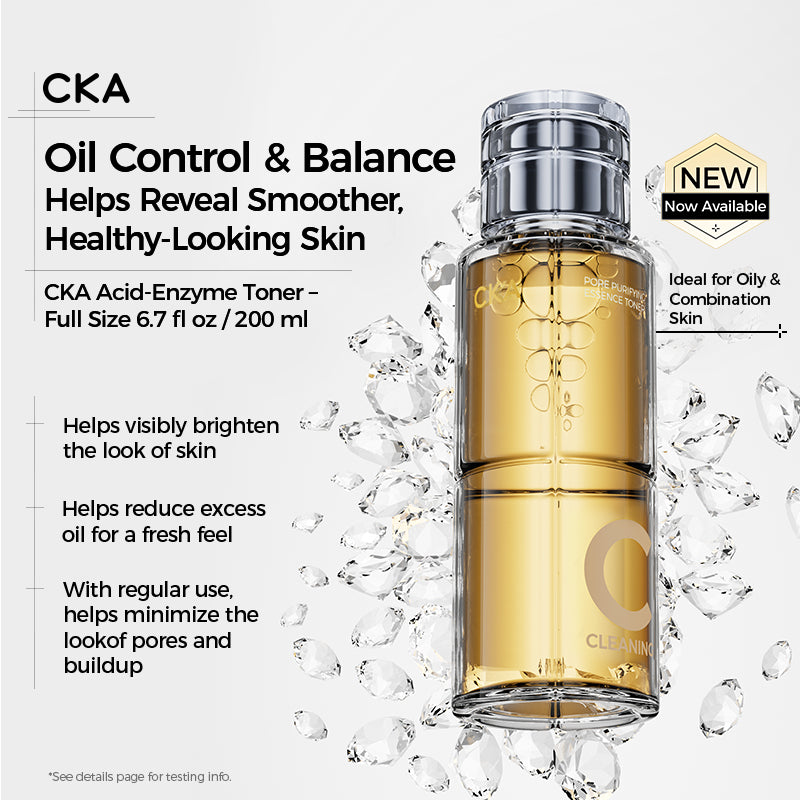 CKA Acid-Enzyme Toner Help Reveal Smoother  Healthy-Looking Skin