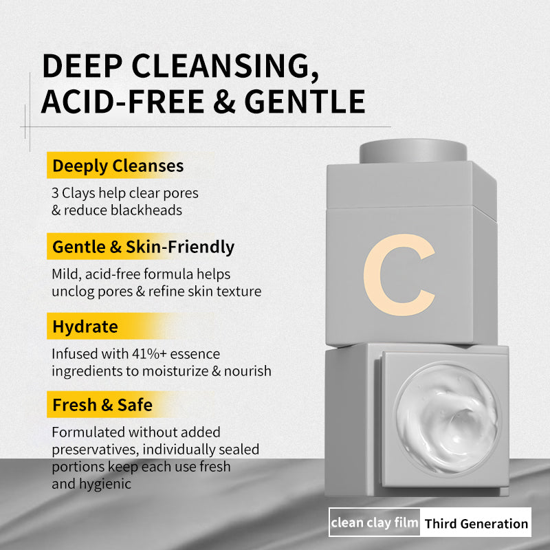 CKA White Clay Cleansing Essence Mask
